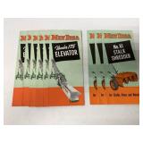 9 New Idea 61 Shredder/175 Elevator Brochures