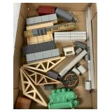 box lot of loads for 1/64 scale trailers