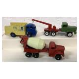 (3) 1/64 custom built trucks
