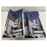 2 Consolidated Freightways windshield sun visors