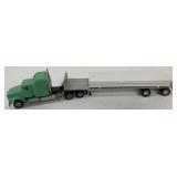 1/64 custom built flatbed tractor trailer w/load