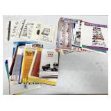 large lot of Winross guides, catalogs, flyers, etc