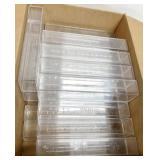 25 2pc used tractor trailer display cases