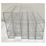 12 2pc.used tractor trailer display cases