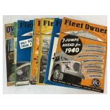 (7) 1939 Fleet Owner magazine issues plus 1970
