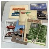 trucking brochures, calendar and ephemera