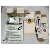 trucking notepads, clipboard and Hatfield adv.