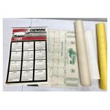 trucking calendars and adv. Posters