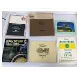 6 tractor books and booklets