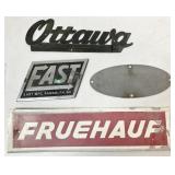 name badging for trucks and trailers