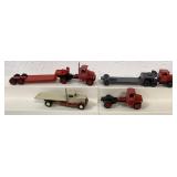 (4) 1/64 custom trucks and tractor trailers
