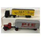 HO Scale Ulrich Hennis truck + PIE truck