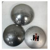 3 International hubcaps