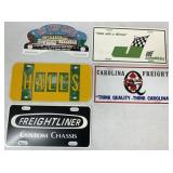The Ship Hotel topper + 4 trucking license plates