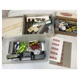 1/64 scale truck parts; trailer walls, tank bodies