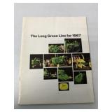 John Deere The Long Green Line 1967 Brochure