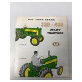 John Deere 330-430 Utility Tractors Brochure