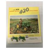 The New John Deere 420 Tractors Brochure