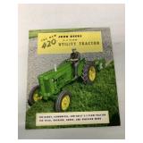 New John Deere 2-3 Plow Utility Tractor Brochure