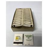 40+ 150th John Deere Matchbooks