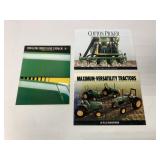 3 John Deere Brochures-Picker/Tractors/