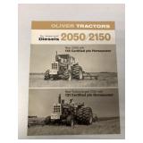 Oliver Tractors 2050/2150 Diesels Brochure