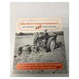John Deere Integral Equipment 420 Brochure