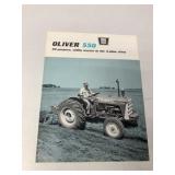 Oliver 550 Tractor Brochure