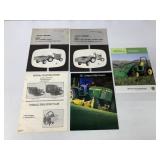5 John Deere Brochures 80/4000/Tiller/Tractors