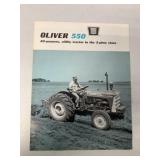Oliver 550 Tractor Brochure