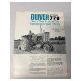 Oliver 4-Plow 770 Brochure