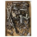 1/4", 3/8" and 1/2" drive metric and SAE sockets