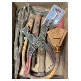 hammers, snips, power cord, etc.