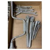 Craftsman 1/4", 3/8" + 1/2" drive socket wrenches