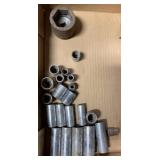 SK 3/8" drive sockets plus large apex 3/8" drive