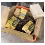 milk crate of nails