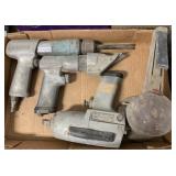 4 Snap-On Air Tools- Chisels, Sander, Driver