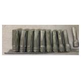 Mac Tools 1/2" Drive metric Deep Socket set