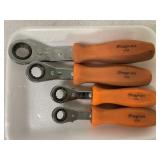 Snap-on SAE Ratcheting wrenches
