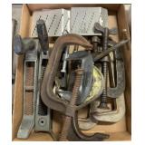 Surform planes, clamps, siding gauges