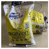 lot of 3 -- 40 LB Bags of Salt