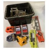 lot of lockset templates and jigs