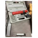 cordless driver and solder gun in boxes