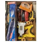 Ryobi detail sander, laser levels plus more