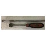 Mac Tools MRR6PA 1/4" ratchet and extension