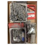 lot of drill bits