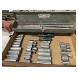 SK 3/8 Drive Std+Metric Sockets + Case