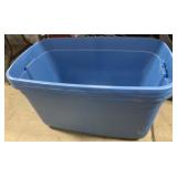 3 HDX 30 gallon storage totes, no lids