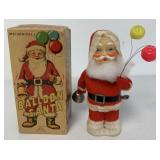 Alps key-wind Balloon Santa w/box