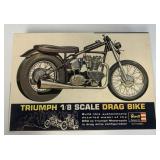 Revell Triumph 1/8 Scale Drag Bike model kit